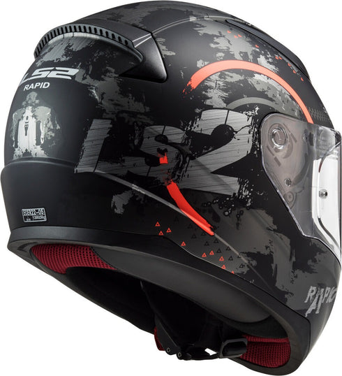 CASCO CERRADO LS2 RAPID II CIRCLE
